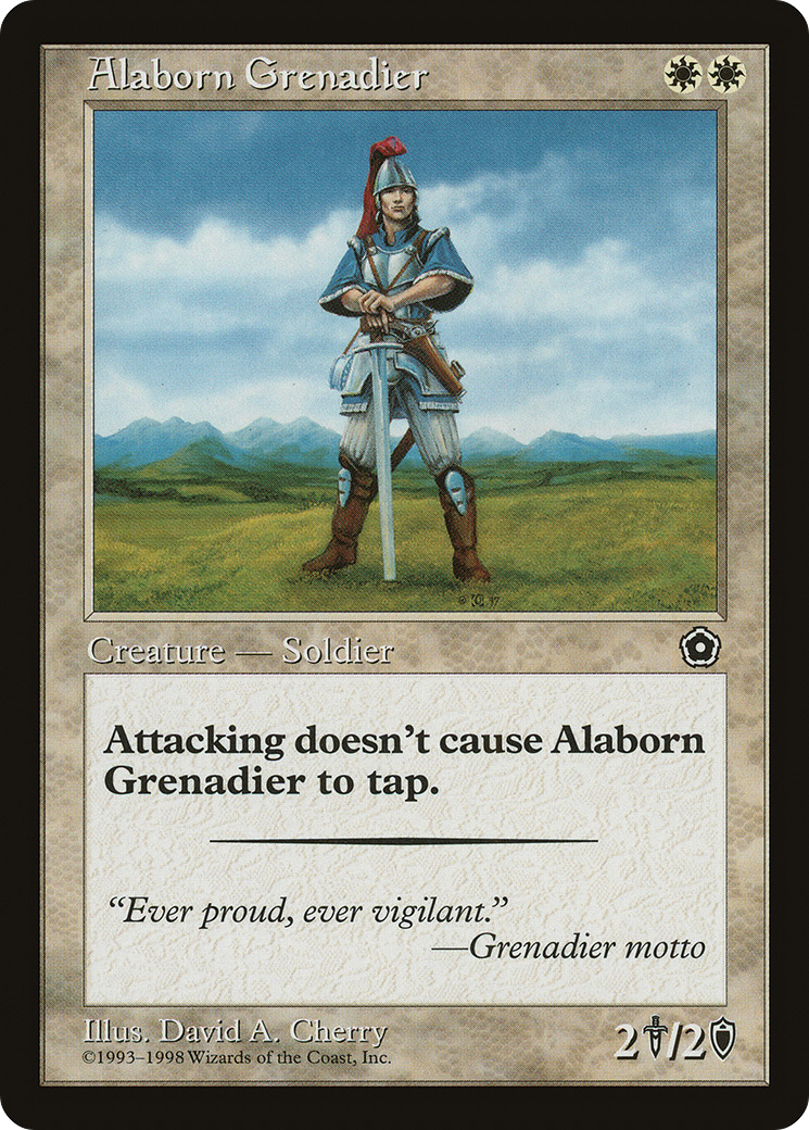 Alaborn Grenadier (P02-) - Portal Second Age