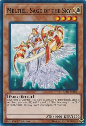 Meltiel, Sage of the Sky (SR05-EN006) - Structure Deck: Wave of Light 1st Edition