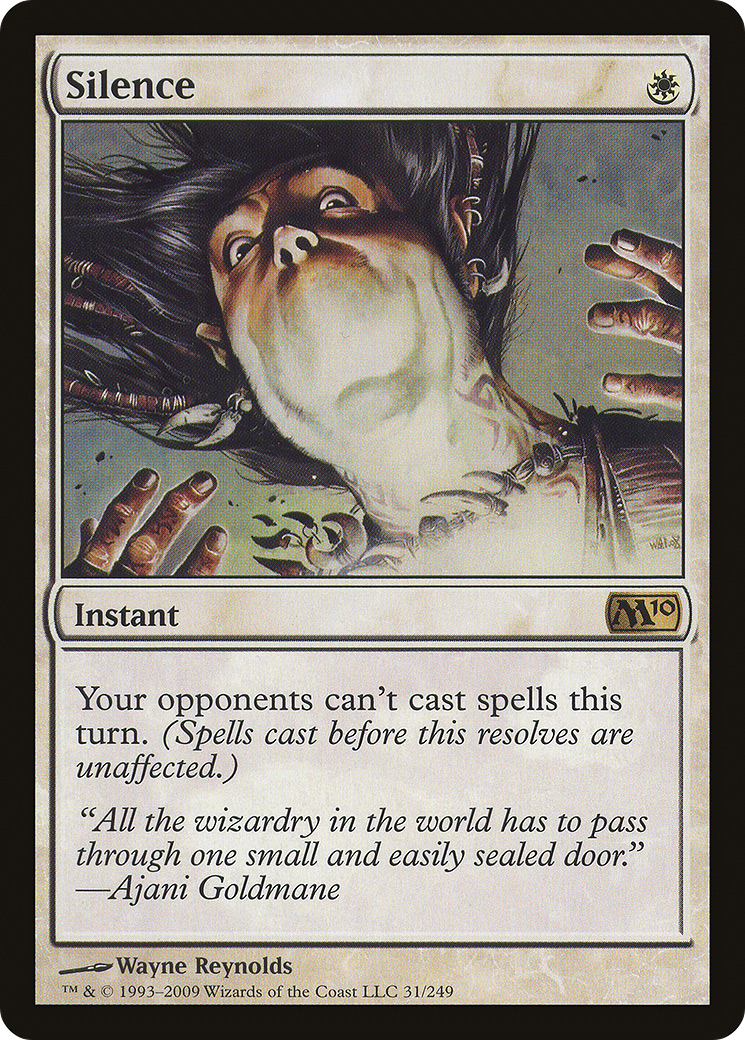 Silence (M10-031) - Magic 2010 Foil