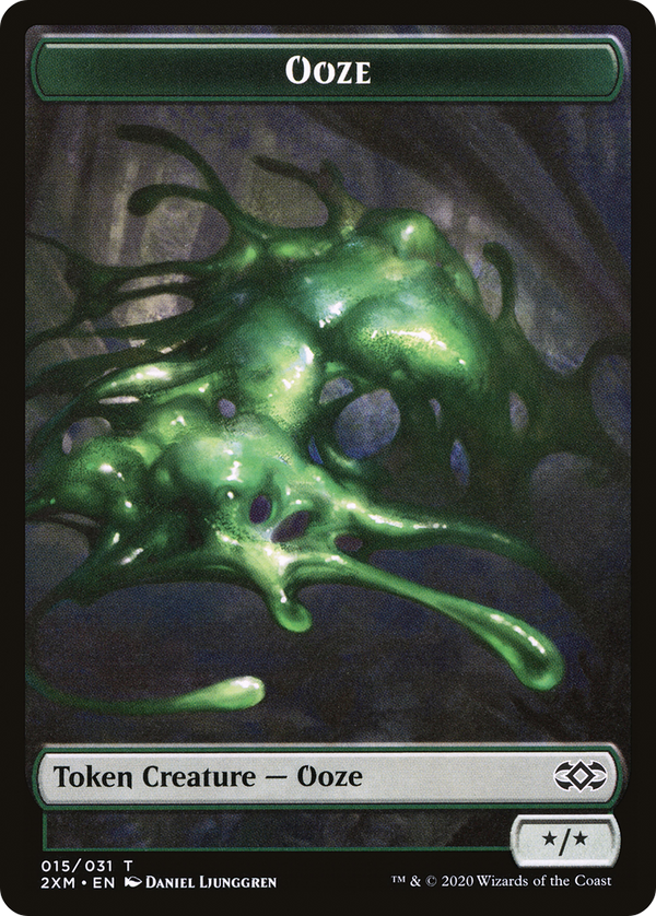 Ooze (T2XM-015) - Double Masters Tokens Foil