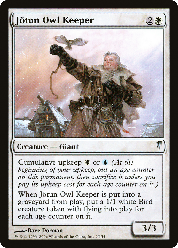 Jotun Owl Keeper (CSP-009) - Coldsnap Foil