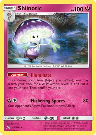 Shiinotic 093  SM  Ultra Prism - Rare
