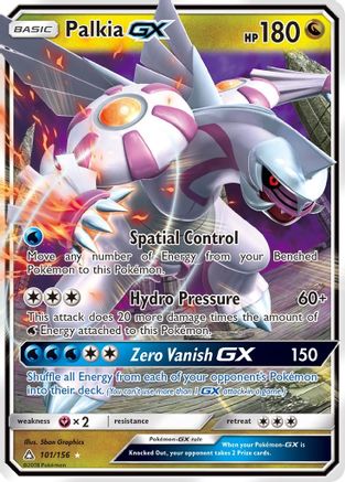 Palkia GX 101  - Holofoil SM  Ultra Prism - Ultra Rare