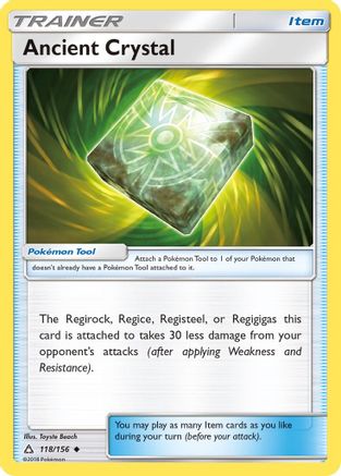 Ancient Crystal/156  SM  Ultra Prism - Uncommon