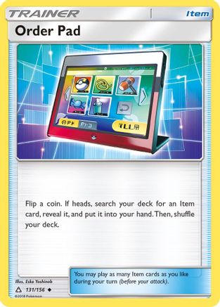 Order Pad 131  SM  Ultra Prism - Uncommon
