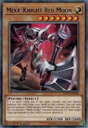 Mekk-Knight Red Moon (EXFO-EN018) - Extreme Force 1st Edition