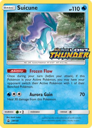 Suicune - SM149 (Prerelease)  - Holofoil SM Promos - Promo