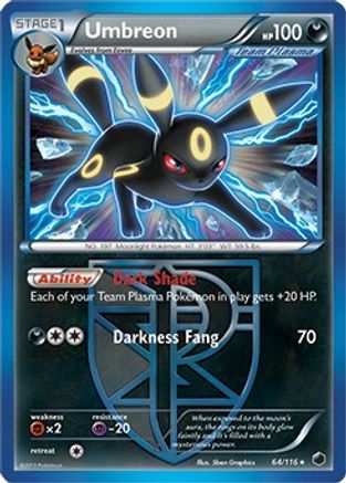 Umbreon 064/116  Deck Exclusives - Rare