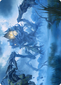 Creeping Inn // Creeping Inn (AMID-034) - Midnight Hunt Art Series (Borderless) Foil