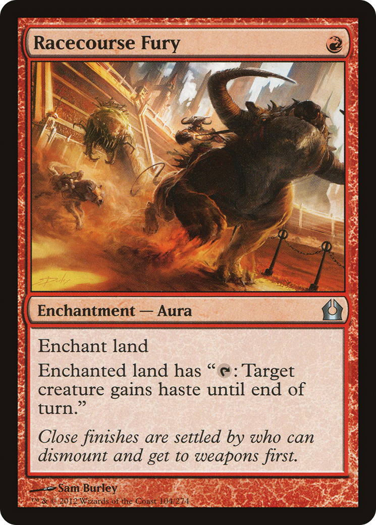Racecourse Fury (RTR-104) - Return to Ravnica
