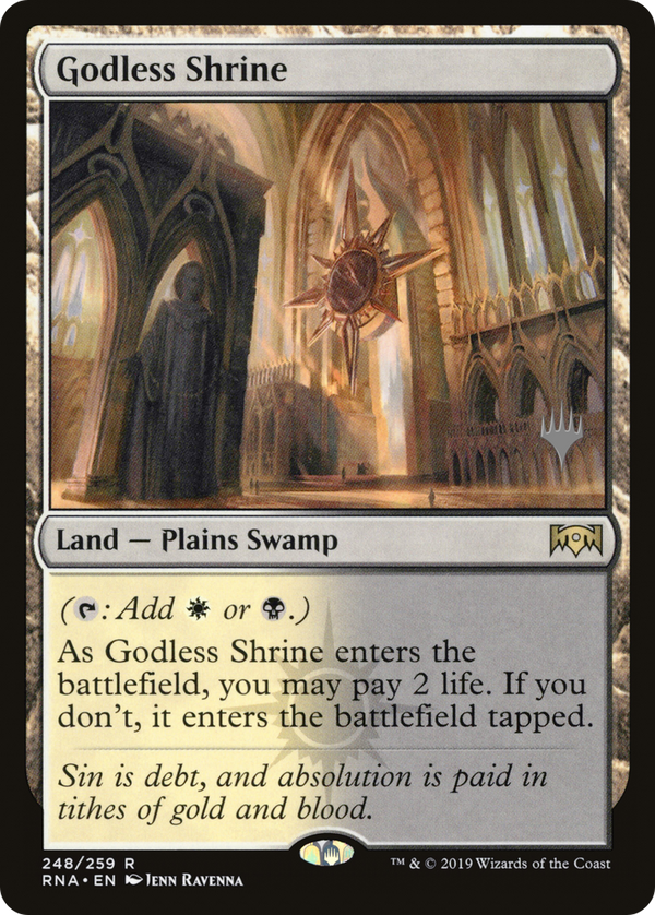 Godless Shrine (PPELD-248) - Ravnica Allegiance Promos