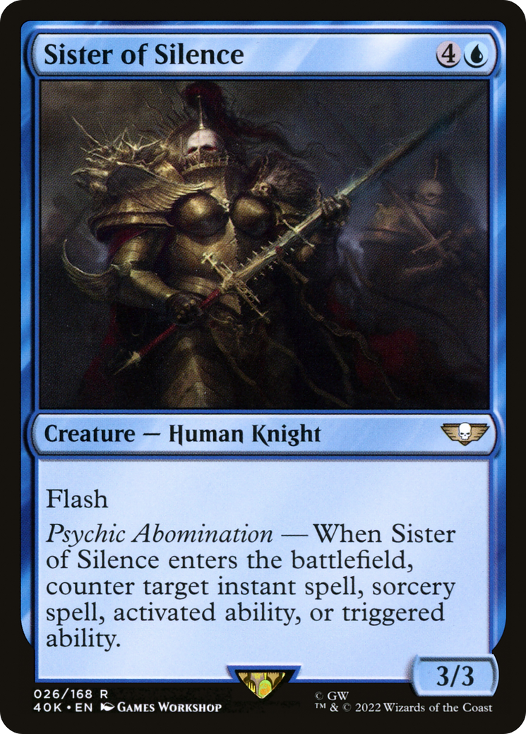 Sister of Silence (40K-026) - Warhammer 40,000 Commander