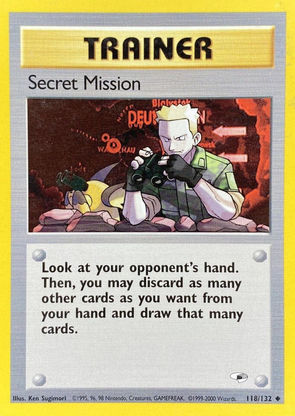 Secret Mission 118  - Unlimited Gym Heroes - Uncommon