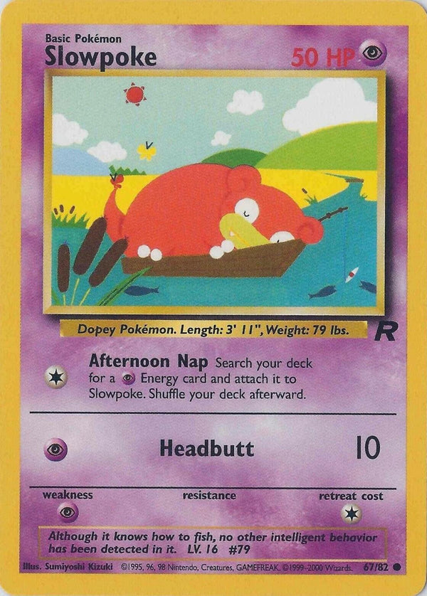 Slowpoke 067  - Unlimited Team Rocket - Common