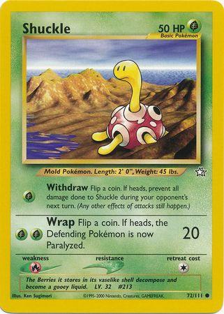 Shuckle 072  - Unlimited Neo Genesis - Common