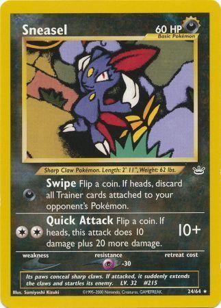 Sneasel 024/64  - Unlimited Neo Revelation - Rare