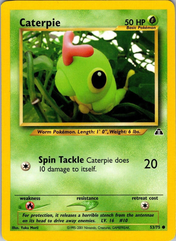 Caterpie 053  - Unlimited Neo Discovery - Common