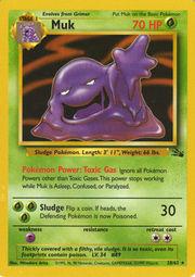 Muk (28) (28) 028  - Unlimited Fossil - Rare