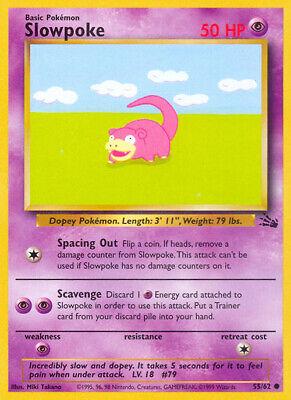 Slowpoke 055  - Unlimited Fossil - Common