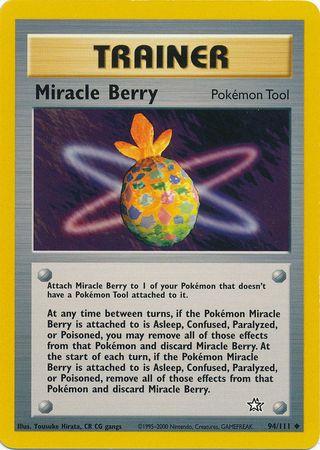 Miracle Berry 094  - Unlimited Neo Genesis - Uncommon