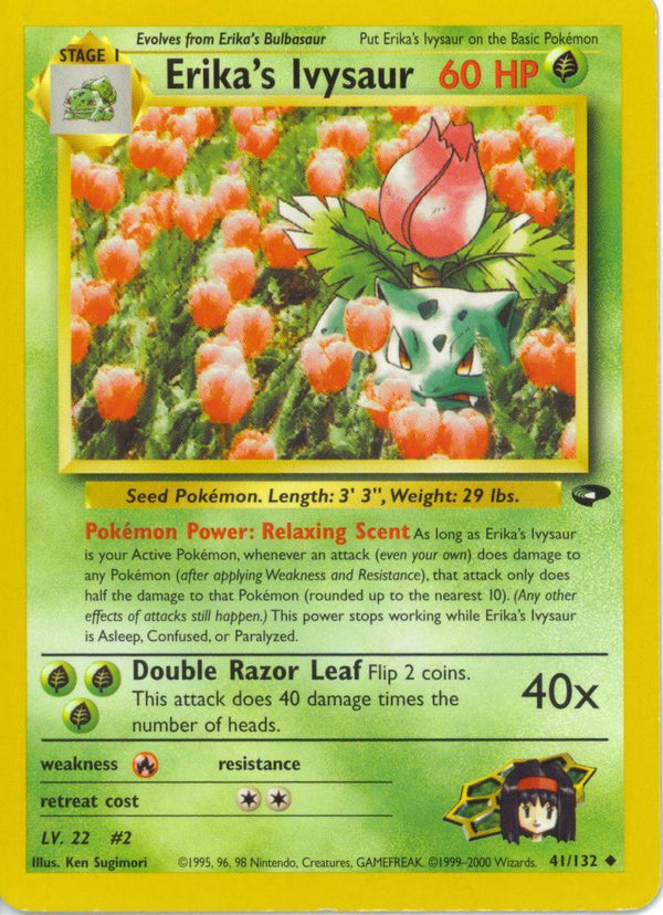 Erika's Ivysaur 041  - Unlimited Gym Challenge - Uncommon