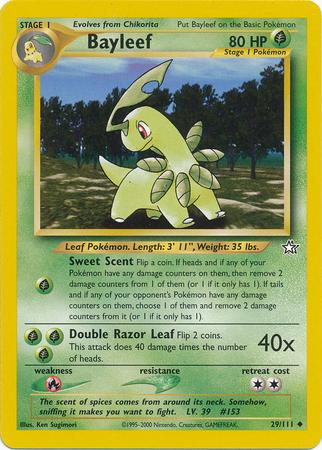 Bayleef (29) (29) 029  - Unlimited Neo Genesis - Uncommon