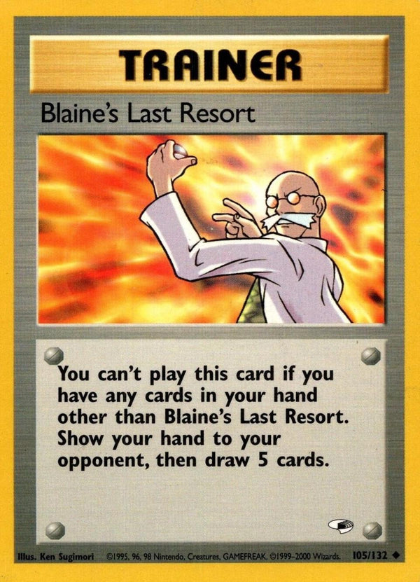 Blaine's Last Resort 105  - Unlimited Gym Heroes - Uncommon