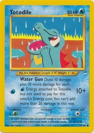 Totodile 085  - Unlimited Neo Destiny - Common