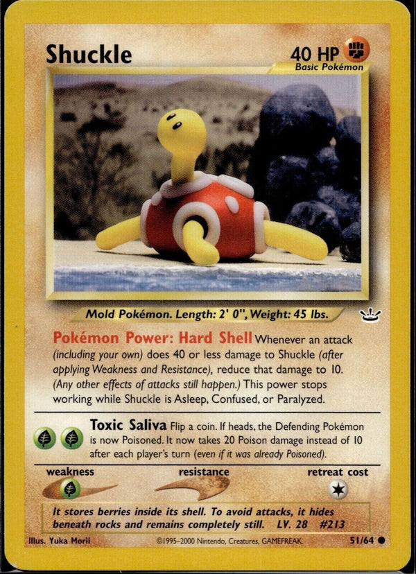Shuckle 051  - Unlimited Neo Revelation - Common
