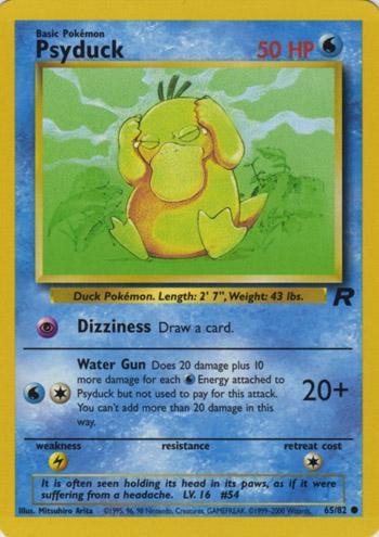 Psyduck 065  - Unlimited Team Rocket - Common