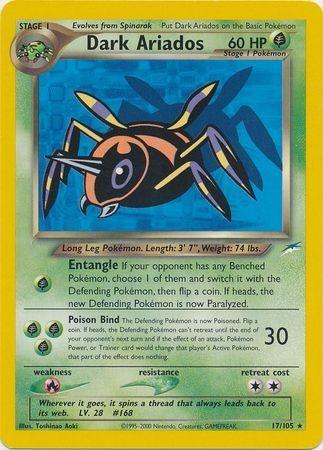 Dark Ariados  - Unlimited Neo Destiny - Rare