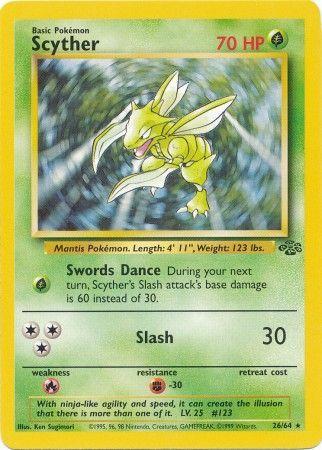 Scyther (26) (26) 026  - Unlimited Jungle - Rare