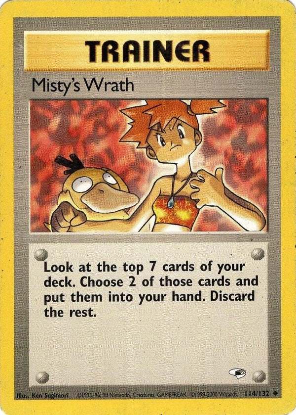 Misty's Wrath 114  - Unlimited Gym Heroes - Uncommon