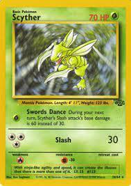 Scyther (10) (10) 010  - Unlimited Holofoil Jungle - Holo Rare