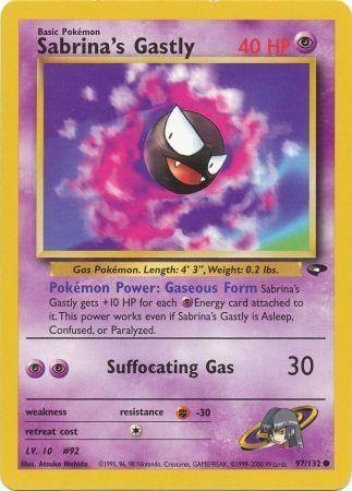 Sabrina's Gastly (97) (97) 097  - Unlimited Gym Challenge - Common