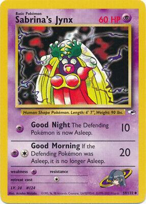 Sabrina's Jynx 059  - Unlimited Gym Heroes - Uncommon