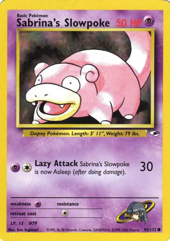 Sabrina's Slowpoke 095  - Unlimited Gym Heroes - Common