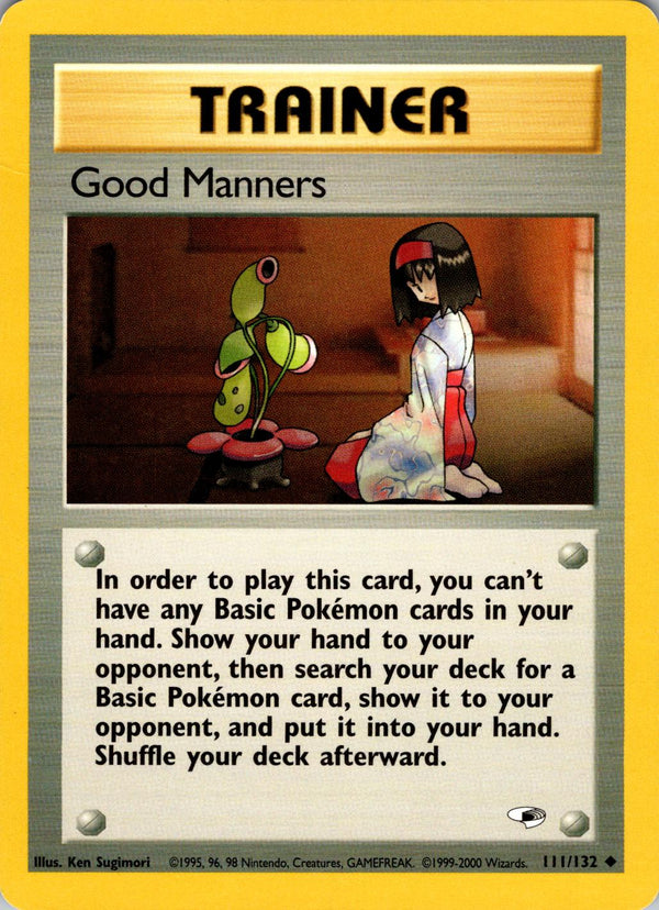 Good Manners 111  - Unlimited Gym Heroes - Uncommon