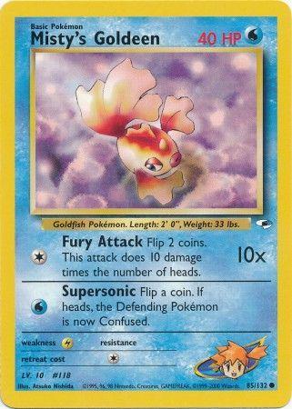 Misty's Goldeen (85) (85) 085  - Unlimited Gym Heroes - Common