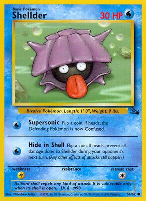 Shellder 054  - Unlimited Fossil - Common