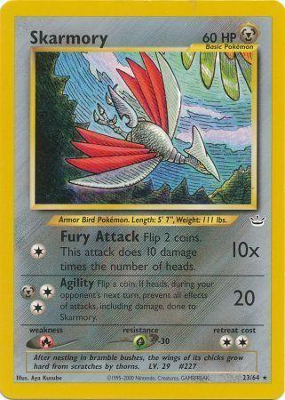 Skarmory 023  - Unlimited Neo Revelation - Rare