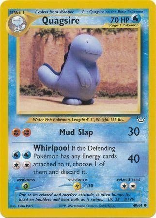 Quagsire 048  - Unlimited Neo Revelation - Common