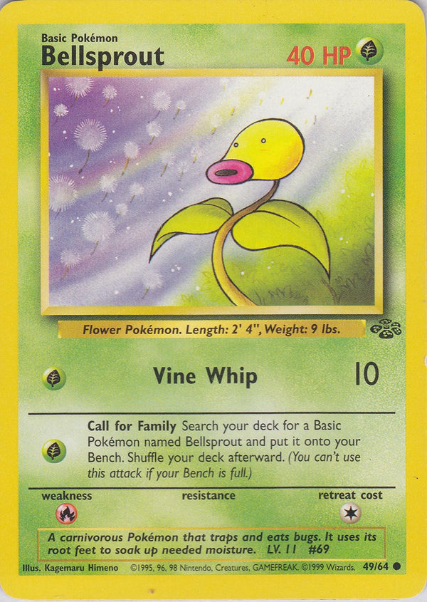 Bellsprout 049  - Unlimited Jungle - Common