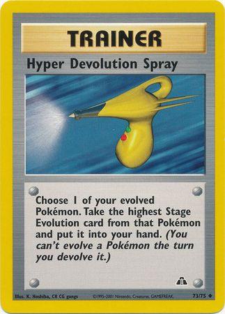 Hyper Devolution Spray 073  - Unlimited Neo Discovery - Uncommon