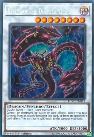 Beelze of the Diabolic Dragons (LCKC-EN071) - Legendary Collection Kaiba Unlimited