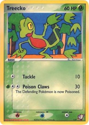 Treecko - 1/5/5  Kids WB Promos - Promo
