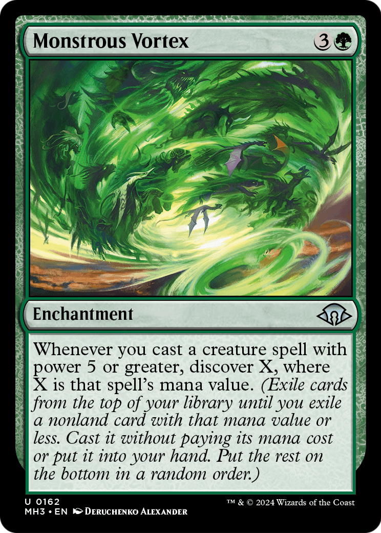 Monstrous Vortex (MH3-162) - Modern Horizons 3 Foil