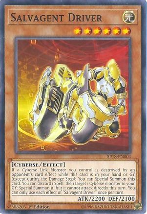 Salvagent Driver (SP18-EN004) - Star Pack VRAINS 1st Edition