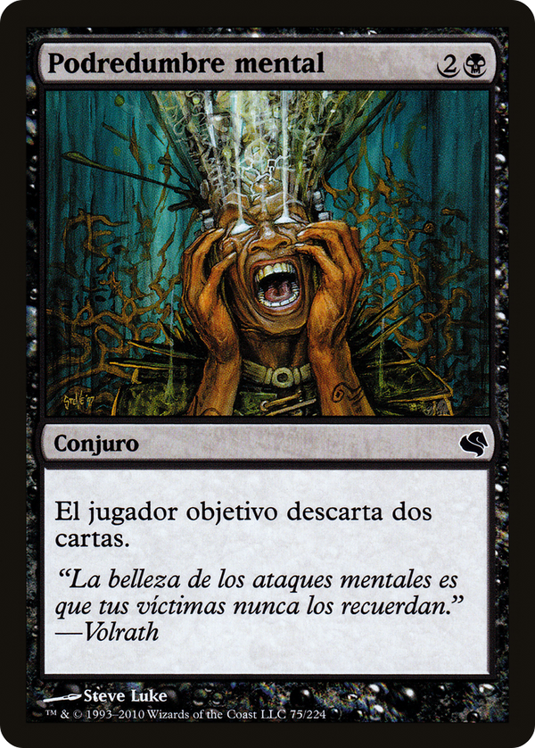 Mind Rot (Spanish) - "Podredumbre mental" (PS11-075) - Salvat 2011