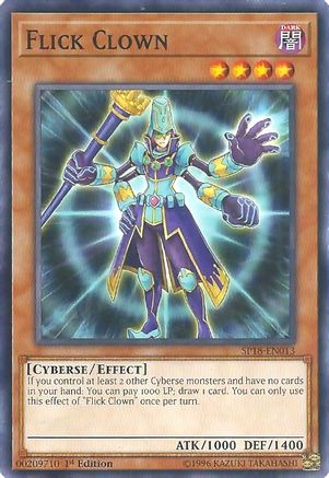 Flick Clown (SP18-EN013) - Star Pack VRAINS 1st Edition